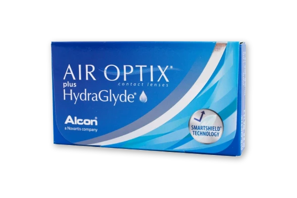 Air Optix plus HydraGlyde monthly contact lenses